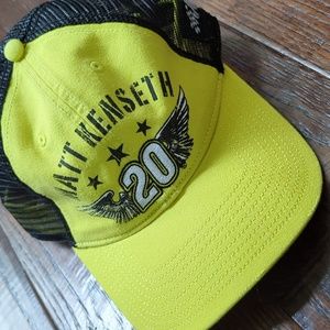 JOE GIBBS RACING I NWOT #20 Matt Kenseth Adjustable Star Wings Nascar Cap Hat